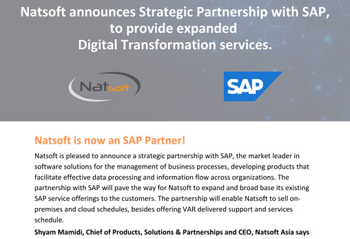 Natsoft is now an SAP Partner!